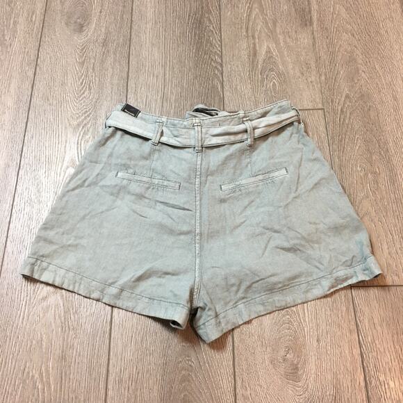 Abercrombie & Fitch linen blend women size small shorts NWT - Picture 2 of 7